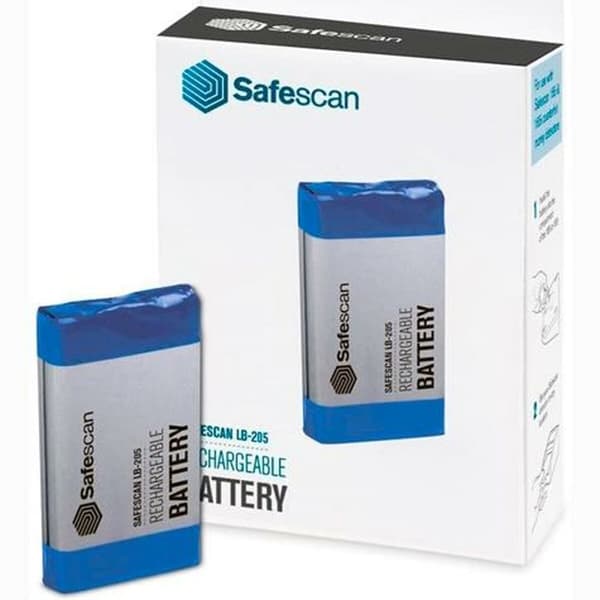 Laddningsbart batteri Safescan LB-205 Blå