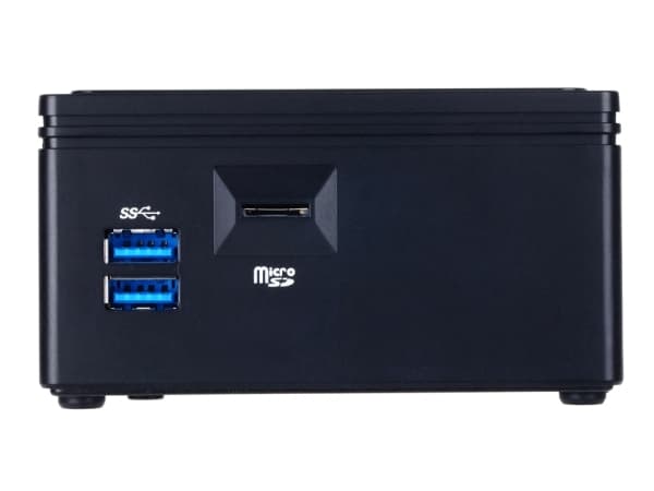 Gigabyte GB-BACE-3160, 0,69L storlek PC, Mini-PC, barebone, DDR3L-SDRAM, M.2, Serial ATA III, Nätverksansluten (Ethernet)