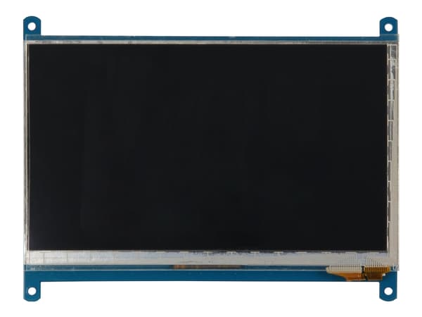 Joy-iT RB-LCD-7-2, Näyttö, Raspberry Pi, Musta, Sininen, TFT, 17,8 cm (7"), 1024 x 800 pikseliä
