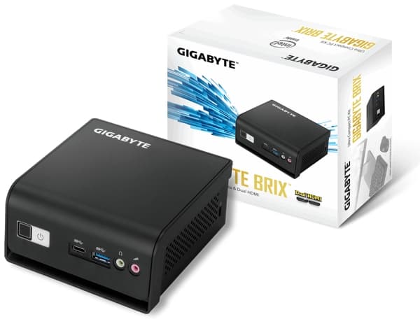 Gigabyte GB-BLPD-5005R, Mini-PC, BGA 1090, DDR4-SDRAM, Serial ATA III, Ethernet/bredbåndsforbindelse