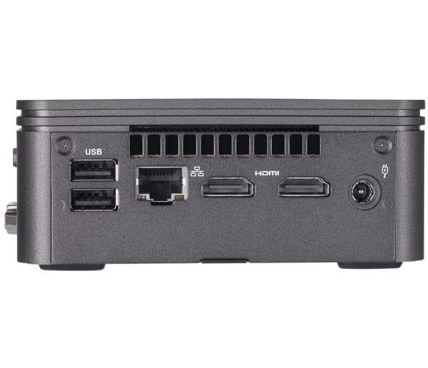 Gigabyte BRIX GB-BRi3H-8130 (rev. 1.0) - 1 x Core i3 10110U / 2.1 GHz - uten HDD - UHD Graphics - GigE - WLAN: - uten OS - monitor: ingen