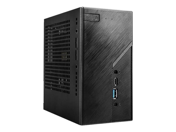 ASRock DeskMini H470 - Barebone - mini PC - LGA1200-sokkel - Intel H470 - uten CPU - RAM 0 GB - Gigabit Ethernet