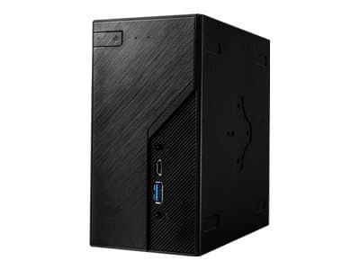 ASRock DeskMini H470 - Barebone - mini PC - LGA1200-sokkel - Intel H470 - uten CPU - RAM 0 GB - Gigabit Ethernet