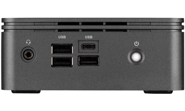 Gigabyte GB-BRR5H-4500 barebone-datamaskin UCFF Sort 4500U 2,3 GHz