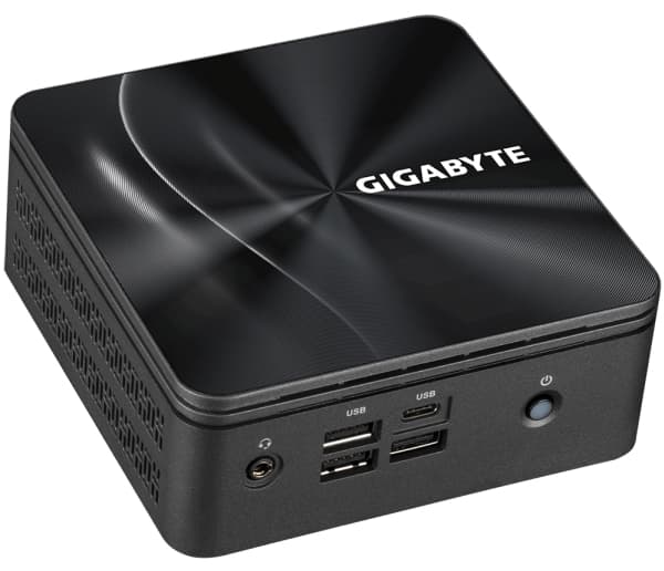 Gigabyte GB-BRR5H-4500 barebone-datamaskin UCFF Sort 4500U 2,3 GHz Sort
