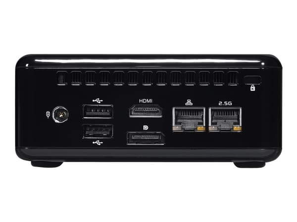 ASRock Industrial 4X4 BOX-4500U - Barebone - Embedded Box PC - 1 x Ryzen 5 4500U / 2,3 GHz - RAM 0 GB - Radeon Graphics - GigE, 2,5 GigE, Bluetooth 5