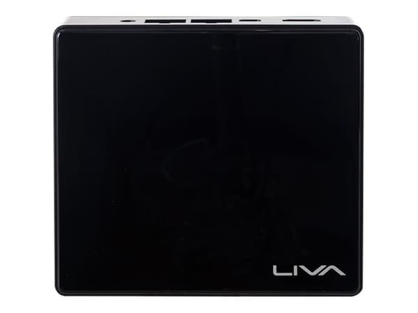 ECS LIVA Z3 Plus - Barebone - USFF - 1 x Core i3 10110U / inntil 4.1 GHz - RAM 0 GB - UHD Graphics - Gigabit Ethernet - svart