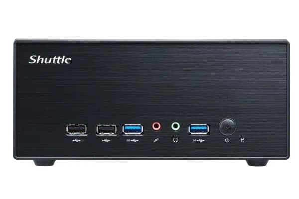 Shuttle XPC slim XH510G2 - Barebone - Slim-PC - LGA1200-sokkel - Intel H510 - uten CPU - RAM 0 GB - GigE
