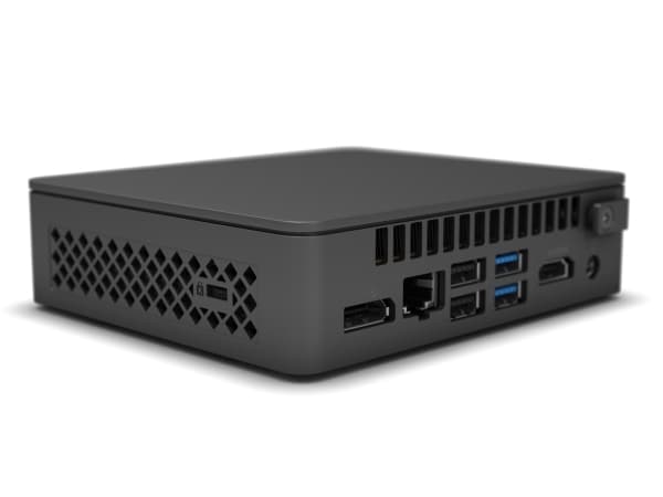 Intel Next Unit of Computing 11 Essential Kit - NUC11ATKC4 - Barebone - mini-PC 1 x Celeron N5105 / inntil 2.9 GHz - RAM 0 GB - UHD Graphics - Gigabi