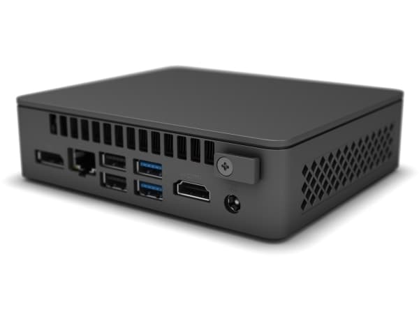 Intel Next Unit of Computing 11 Essential Kit - NUC11ATKC4 - Barebone - mini-PC 1 x Celeron N5105 / inntil 2.9 GHz - RAM 0 GB - UHD Graphics - Gigabi