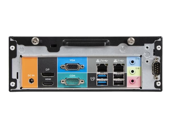 Shuttle XPC slim XH610 - Barebone - Slim-PC LGA1700-sokkel - Intel H610 - ingen CPU inntil - RAM 0 GB - Gigabit Ethernet, 2.5 Gigabit Ethernet - svar