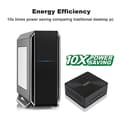 Miniatyrbild 5 av 6: ECS Elitegroup LIVA Z3 Jasper N6000-125 Barebone (95-699-OA4012)