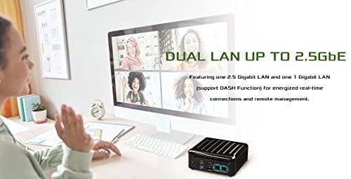 ASROCK 4x4 BOX-5600U/EU/AI AMD Ryzen 5600U MiniPC Svart