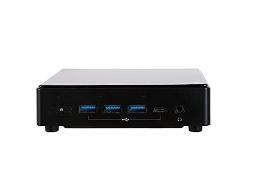 Elitegroup ECS LIVA Z3 Plus - Barebone - USFF - 1 x Core i3 10110U / 2,1 GHz - RAM 0GB - UHD-grafik - GigE - WLAN: 802.11a/b/g/n/ac, Bluetooth 4.2 - S
