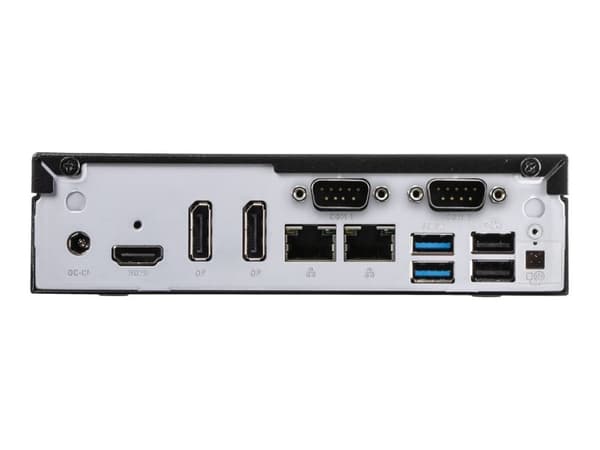 Shuttle XPC slim DH610 - Barebone - Slim-PC LGA1700-sokkel - Intel H610 - ingen CPU inntil - RAM 0 GB - Gigabit Ethernet, 2.5 Gigabit Ethernet - svar