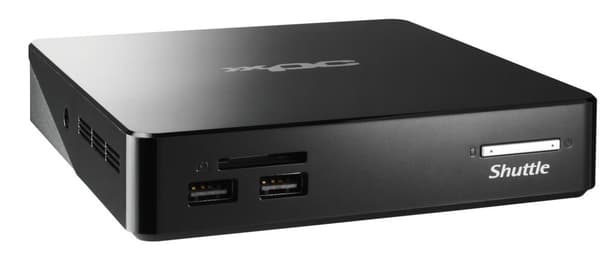 Shuttle XPC nano NS02AV2 - Android PC - Mini PC - 1 RK3368 / 1,5 GHz - RAM 2 GB - Flash - eMMC 16 GB - PowerVR SGX6110 - GigE - WiFi: 802.11b/g/n/ac,