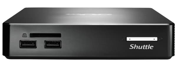 Shuttle XPC nano NS02AV2 - Android PC - Mini PC - 1 RK3368 / 1,5 GHz - RAM 2 GB - Flash - eMMC 16 GB - PowerVR SGX6110 - GigE - WiFi: 802.11b/g/n/ac,