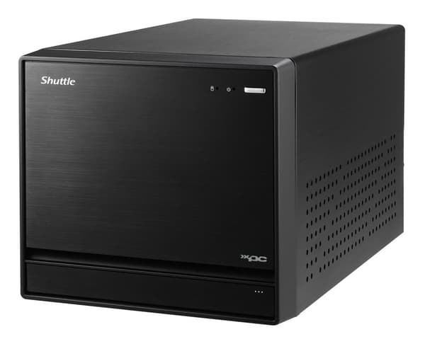 Shuttle XPC cube SW580R8 - Barebone - Mini PC - LGA1200 socket - Intel W580 - ingen CPU - RAM 0 GB - GigE, 2,5 GigE