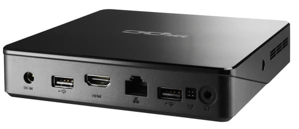Shuttle XPC nano NS02EV2 - Android PC - Mini PC - 1 RK3368 / 1,5 GHz - RAM 2 GB - Flash - eMMC 16 GB - PowerVR SGX6110 - GigE - WiFi: 802.11b/g/n/ac,