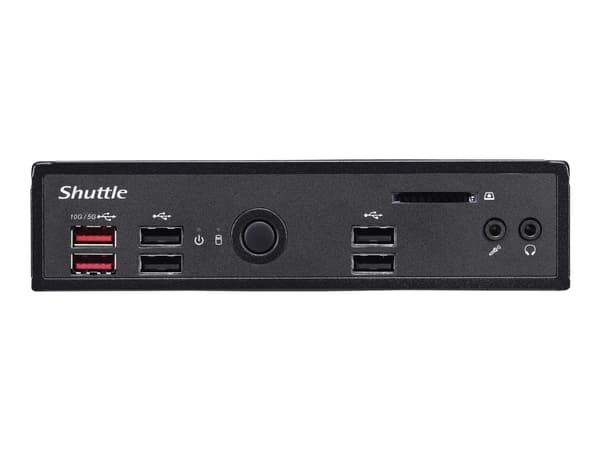 Shuttle Barebone XPC slim i3-10110U DS20U3 V2 2xSODIMM DDR4 2xM.2 1xSATA 1xHDMI 1xDP - Barebone - Core i3