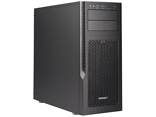 Supermicro UP Workstation 530AD-I - Mid tower - ingen CPU inntil - RAM 0 GB - uten HDD - ingen grafikk - Gigabit Ethernet, 10 Gigabit Ethernet - uten