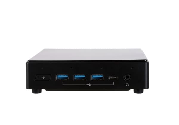 ECS LIVA Z3 Plus, USFF, Mini-PC, barebone, DDR4-SDRAM, PCI Express, Wi-Fi 6 (802.11ax), 90 W