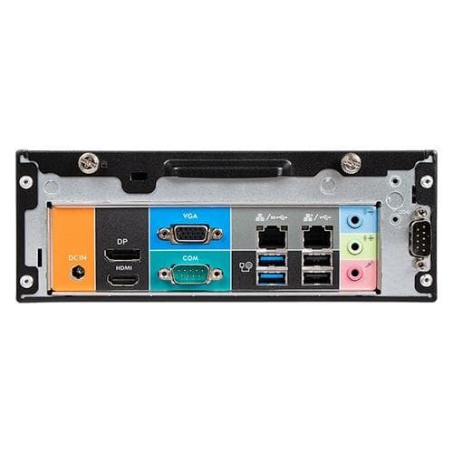 Shuttle XPC slim Barebone XH610 - S1700, Intel H610, 1xDP, 1xHDMI, 1x VGA, 2x COM (RS232), 2x LAN (2.5G og 1G), 1x slim 5.25", 2x 3.5", 2x M.7, 24 per