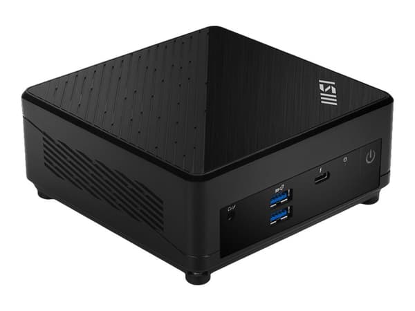 MSI Barebone Cubi 5 12M-020BDE i7-1255U musta ilman käyttöjärjestelmää