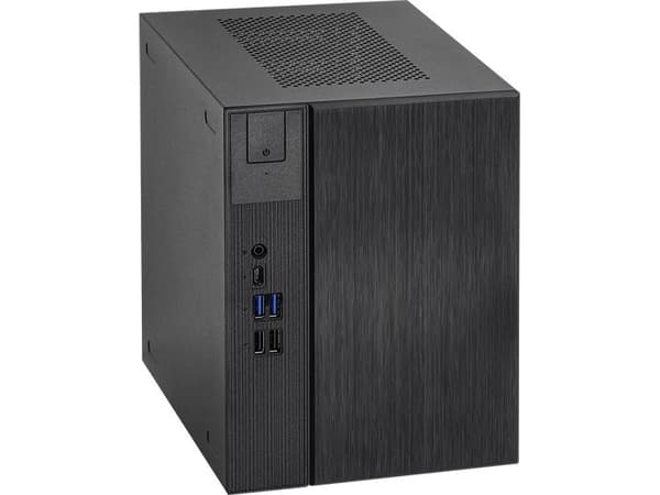 ASRock DeskMeet X300 Series - Barebone - kompakt PC - Socket AM4 - AMD X300 - uten CPU - RAM 0 GB - GigE