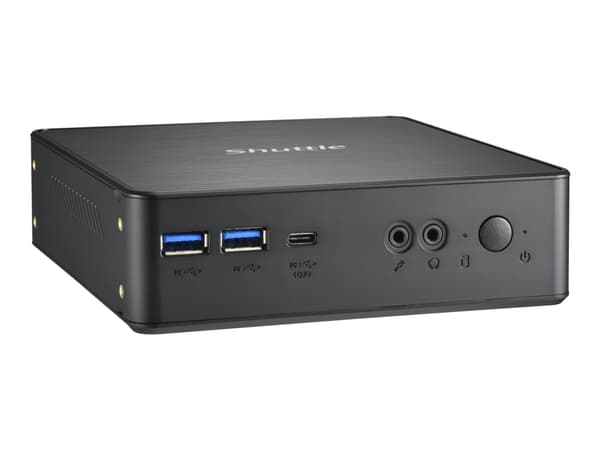 Shuttle NC40U3 NC40U3XPC nano Barebone, Intel i3-1215U, 1x HDMI, 1x DP, 1xUSB-C/DP, 6x USB3.2, 1x
