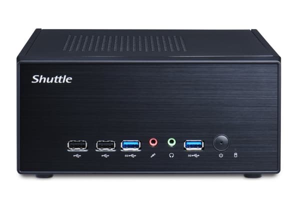 Shuttle XPC slim XH510G2 - Barebone - Slim PC - LGA1200-sockel - Intel H510 - ingen CPU - RAM 0 GB - GigE