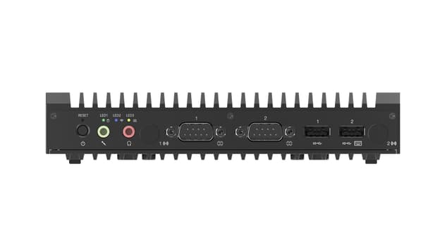 Lenovo ThinkEdge SE10 12NH - USFF - Atom x6214RE / 1,4 GHz - RAM 4GB - Flash - eMMC 64GB - eMMC 5.1, SSD 256GB - UHD-grafik - GigE, 2,5 GigE - WLAN: 8