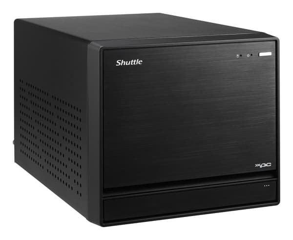 Shuttle XPC cube SW580R8 - Barebone - Mini PC - LGA1200 socket - Intel W580 - ingen CPU - RAM 0 GB - GigE, 2.5 GigE