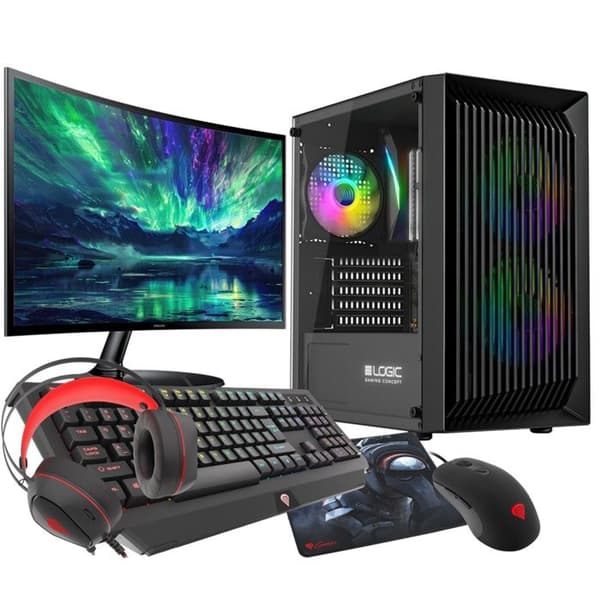 VIST Kit Gaming Ryzen 5 5600GT - RAM 16Go - RX VEGA - SSD 1To M.2 - WIFI - LCD 24 - Windows 11 Pro