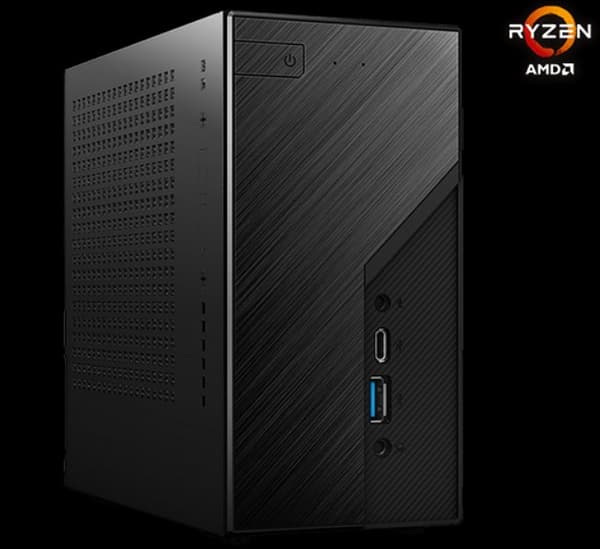 ASRock Barebone DeskMini X300 - Mini - No CPU Sort