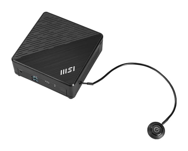 MSI Cubi ADL-002EU N100 mini PC Intel Celeron N 4 GB DDR4-SDRAM 128 GB SSD Windows 11 Pro Workstati