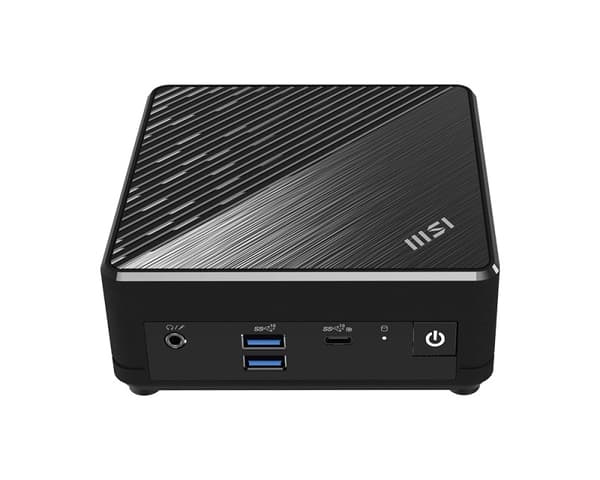 MSI Cubi ADL-002EU N100 mini-pc Intel Celeron N 4 GB DDR4-SDRAM 128 GB SSD Windows 11 Pro Workstati Sort