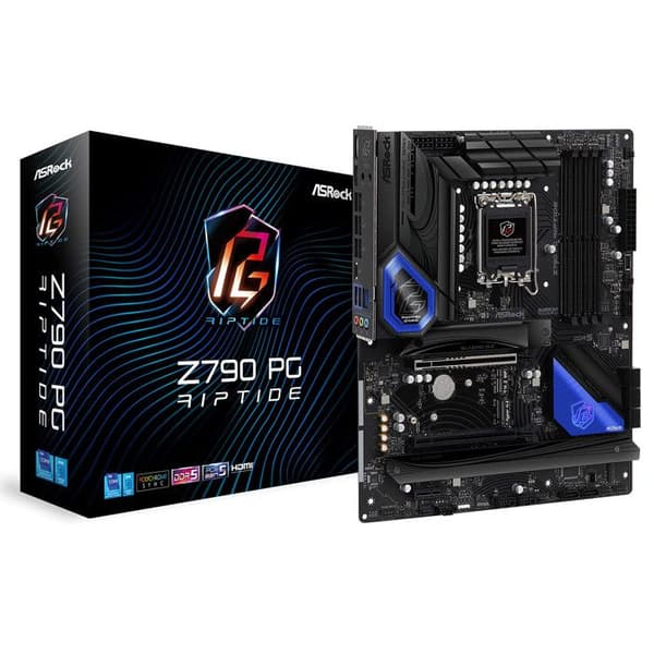 Moderkort - ASRock - Z790 PG Riptide - Vit - Socket 1700 - 4 minnesplatser
