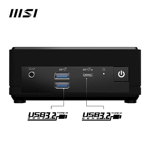 MSI Cubi N ADL-006DE Intel N200/4GB/128GB sort W11P (00B0A911-006)