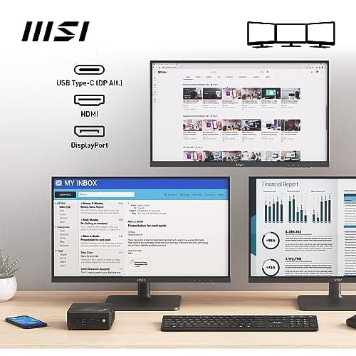 MSI Cubi N ADL-006DE Intel N200/4GB/128GB sort W11P (00B0A911-006)