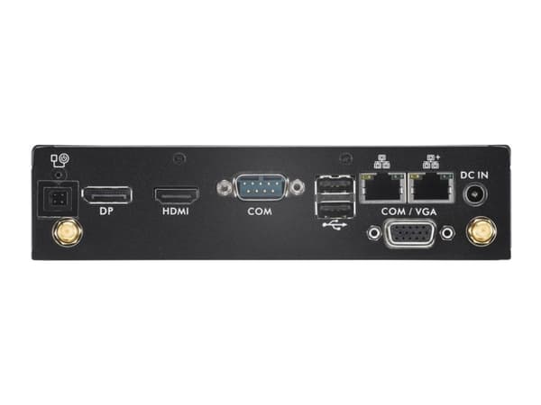 Shuttle XPC slim DS50U7 - Barebone - Slim-PC 1 x Core i7 1355U / inntil 5 GHz ULV - RAM 0 GB - Intel Iris Xe Graphics - Gigabit Ethernet - svart