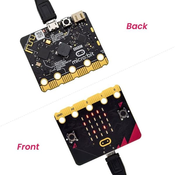 Barebones Keyestudio - KS0305 - BBC Micro:bit V2.2 PC Component Kit Educational Coding Kit med Micro bit V2.2 Board