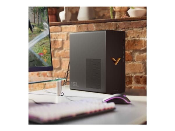 Victus 15L by HP TG02-2000ng - Tower gaming - Core i7 i7-14700F / inntil 5.4 GHz - RAM 32 GB - SSD 1 TB - NVMe - GeForce RTX 4060 Ti - Gigabit Ethern