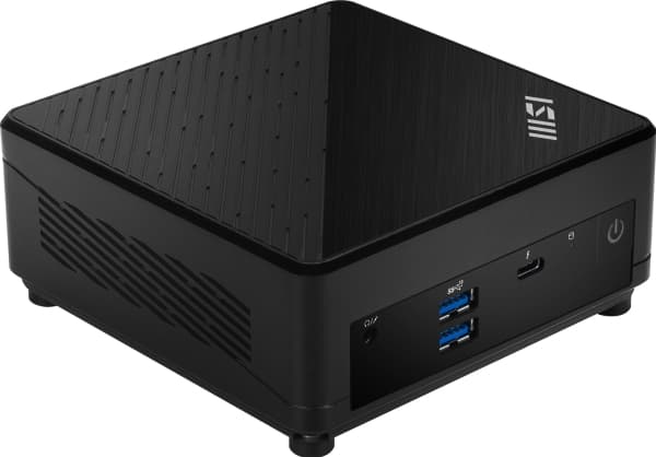 MSI Cubi 5 12M-022BDE, 0.66L sized PC, Mini-PC, barebone, Nätverksansluten (Ethernet), Wi-Fi 6E (802.11ax), 65 W