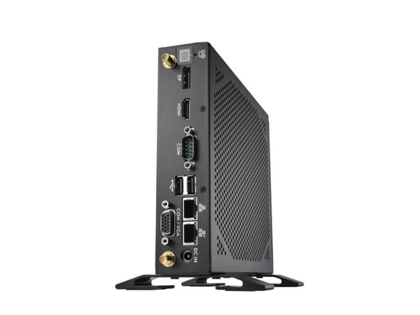 Shuttle XPC slim DS50U - Barebone - Slim-PC LGA1700-sokkel - 1 x Celeron 7305 inntil - RAM 0 GB - UHD Graphics - Gigabit Ethernet, 2.5 Gigabit Ethern
