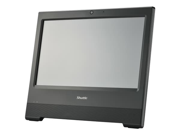 Shuttle XPC X50V9 - Barebone - alt-i-ett 1 x Celeron 7305 inntil - RAM 0 GB - UHD Graphics - Gigabit Ethernet - monitor: LED 15.6" 1366 x 768 (HD) be