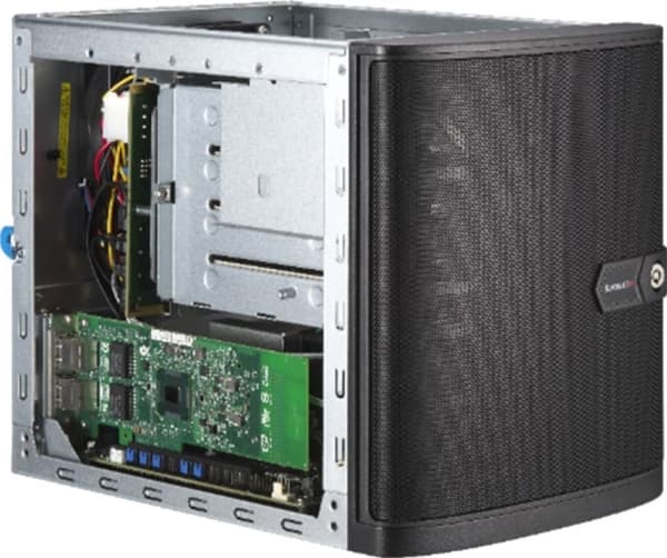 Supermicro SuperWorkstation 521R-T - Kompakttårn ingen CPU inntil - RAM 0 GB - uten HDD - ingen grafikk - Gigabit Ethernet - uten OS - monitor: ingen