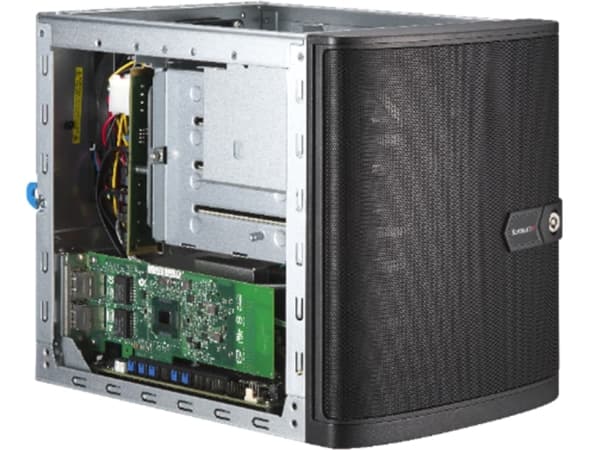 Supermicro SuperWorkstation 521R-T - Kompakttårn ingen CPU inntil - RAM 0 GB - uten HDD - ingen grafikk - Gigabit Ethernet - uten OS - monitor: ingen