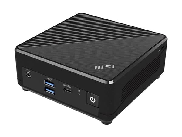 MSI Cubi N ADL-002BEU, 0.69L sized PC, Mini PC barebone, DDR4-SDRAM, Ethernet LAN, Wi-Fi 5 (802.11ac), 65 W