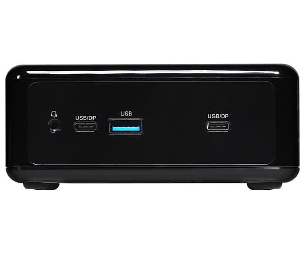 Barebones Asrock - 90PXG9K0-00EAY100 - Barb NUC BOX-1220P/EU/AI Svart